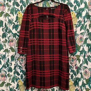 NWT New York & Company Plaid Dress